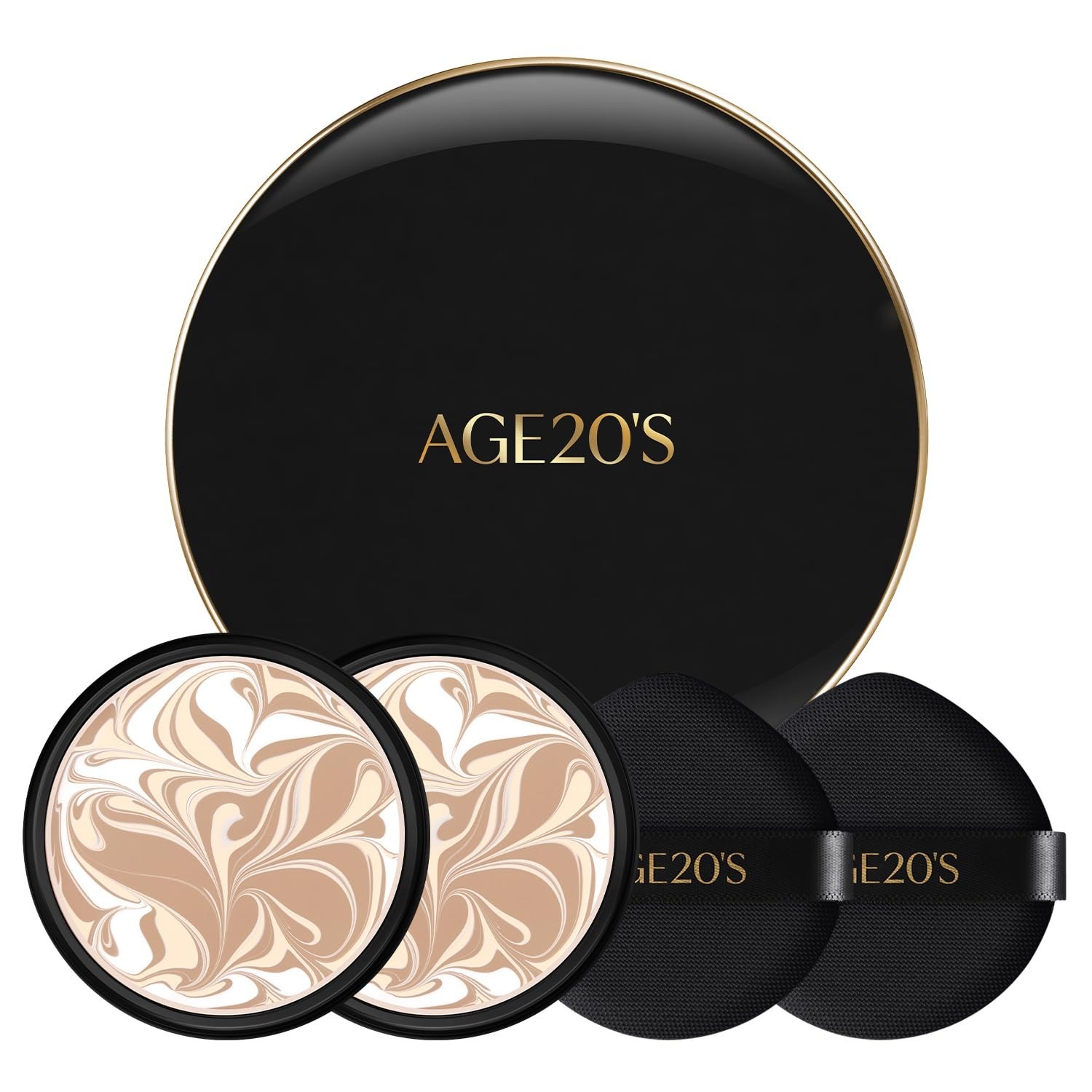 AGE20’s Essence Pact Cushion Foundation SPF50+ 21N Vanilla Dewy | Pack of 2 Pack