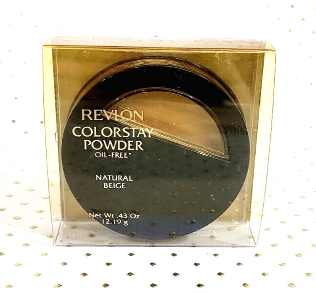 LOT/3 Revlon Colorstay Powder Oil Free Lightweight Fragrance Free NATURAL BEIGE