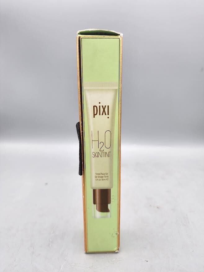 PIXI by Petra H2O Skintint Foundation Tinted Face Gel Cocoa 1.2 fl Oz OPEN BOX