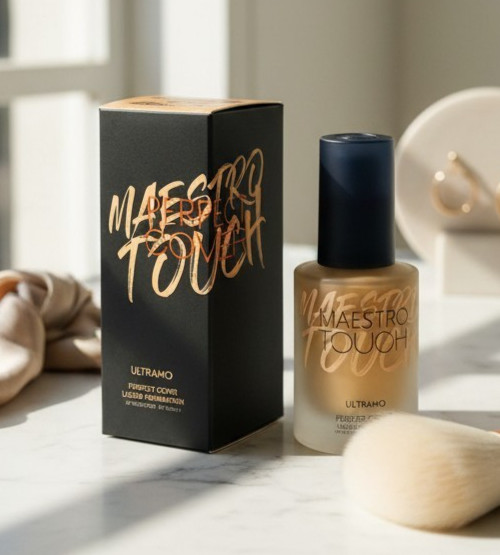 Ultramo Maestro Touch Perfect Cover Liquid Foundation NC42 Matte Full Coverage