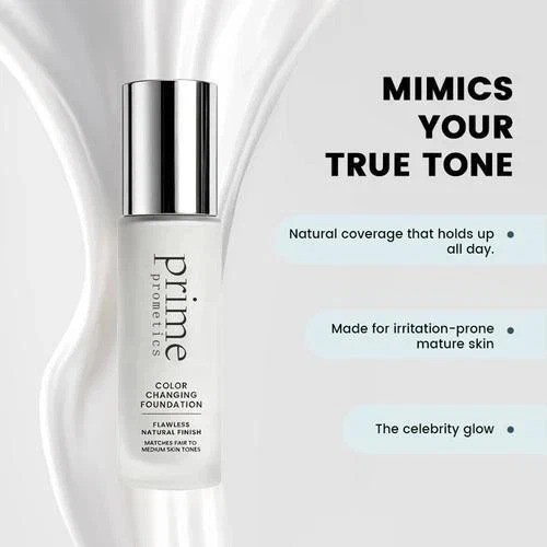 Prime Prometics Color Changing Foundation For Mature Women 30ml/1oz