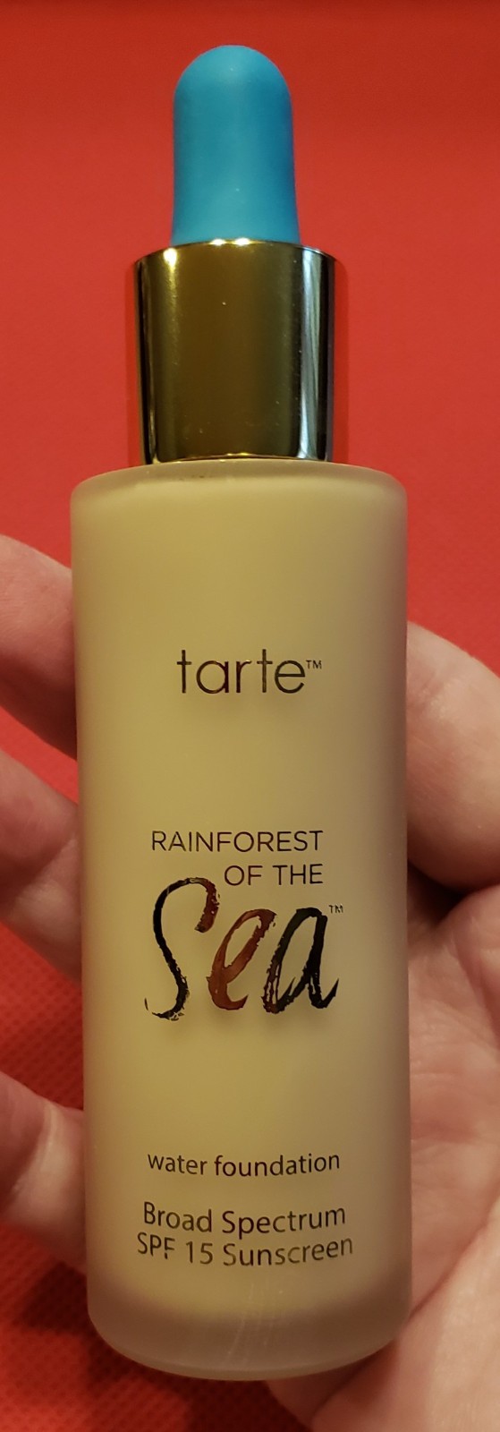 Tarte Rainforest of the Sea Water Foundation ~ 1 oz ~ 12N Fair Neutral ~ NIB