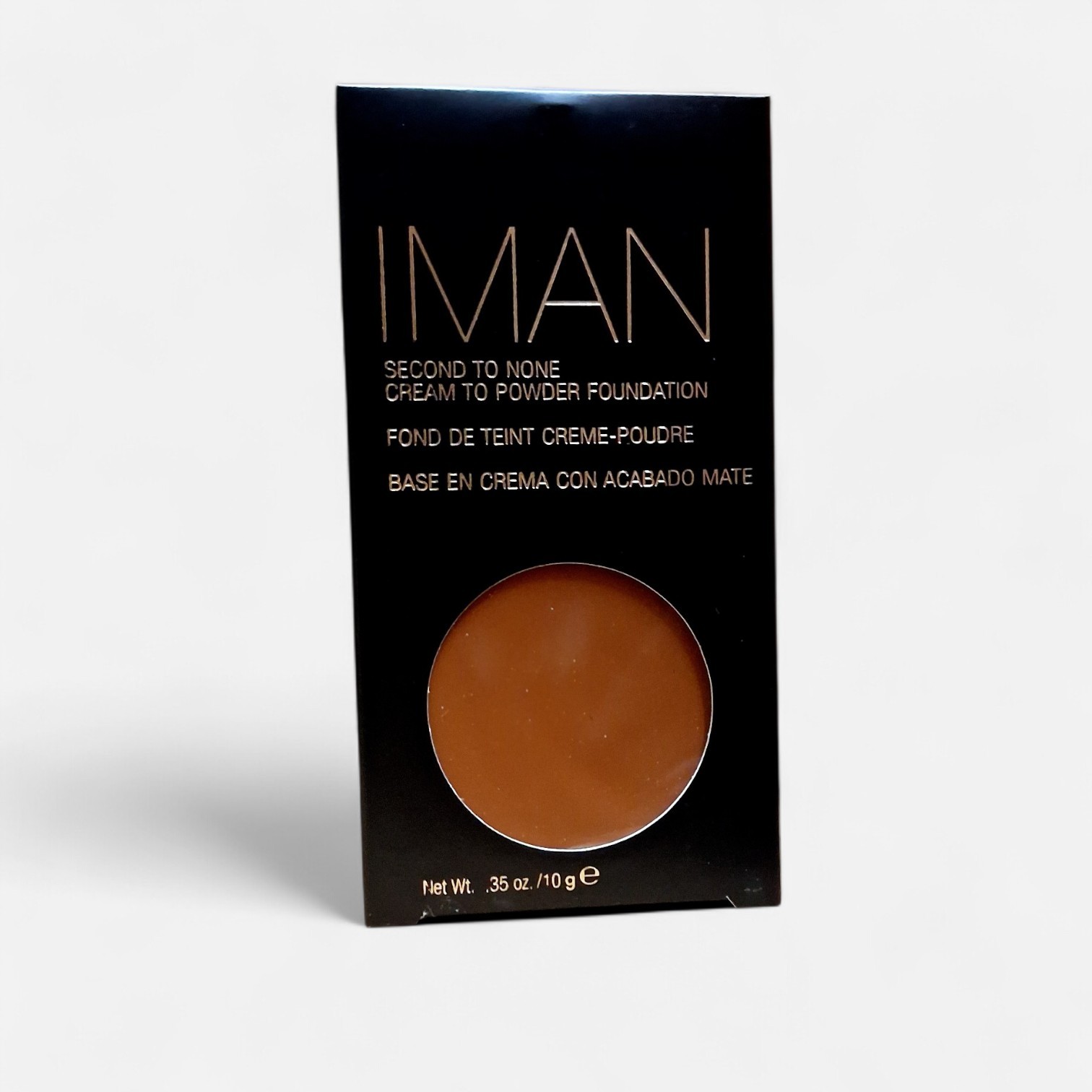 Iman Second to None Cream to Powder Foundation Shade – CLAY 4