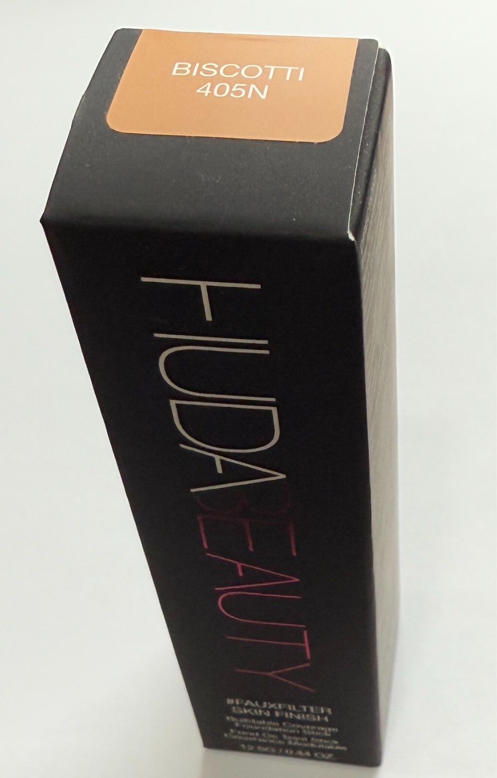 Huda Beauty Fauxfilter Skin Finish Foundation Stick – Biscotti 405N .44 oz