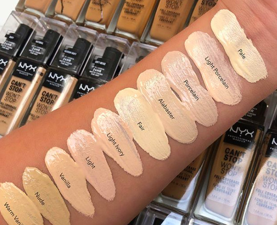 NYX Can’t Stop Won’t Stop Liquid Foundation Pick 1 Shade 100% Authentic