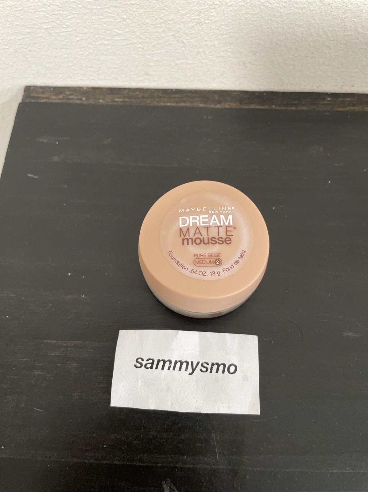 Maybelline Dream Matte Mousse Foundation PURE BEIGE medium 2 “READ DESCRIPTION”