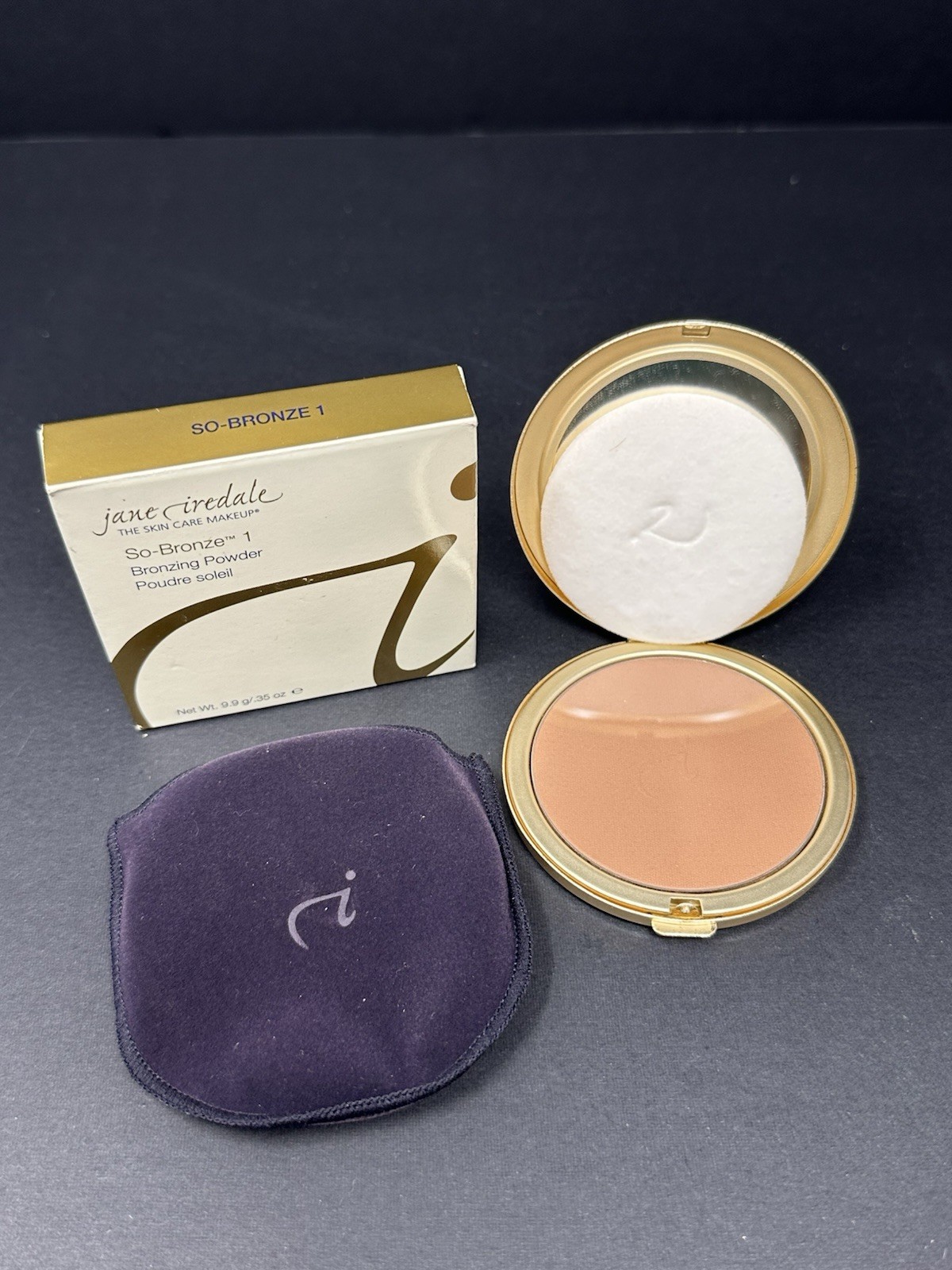 NEW!! Jane Iredale So-Bronze 1 Bronzing Powder with Compact A1