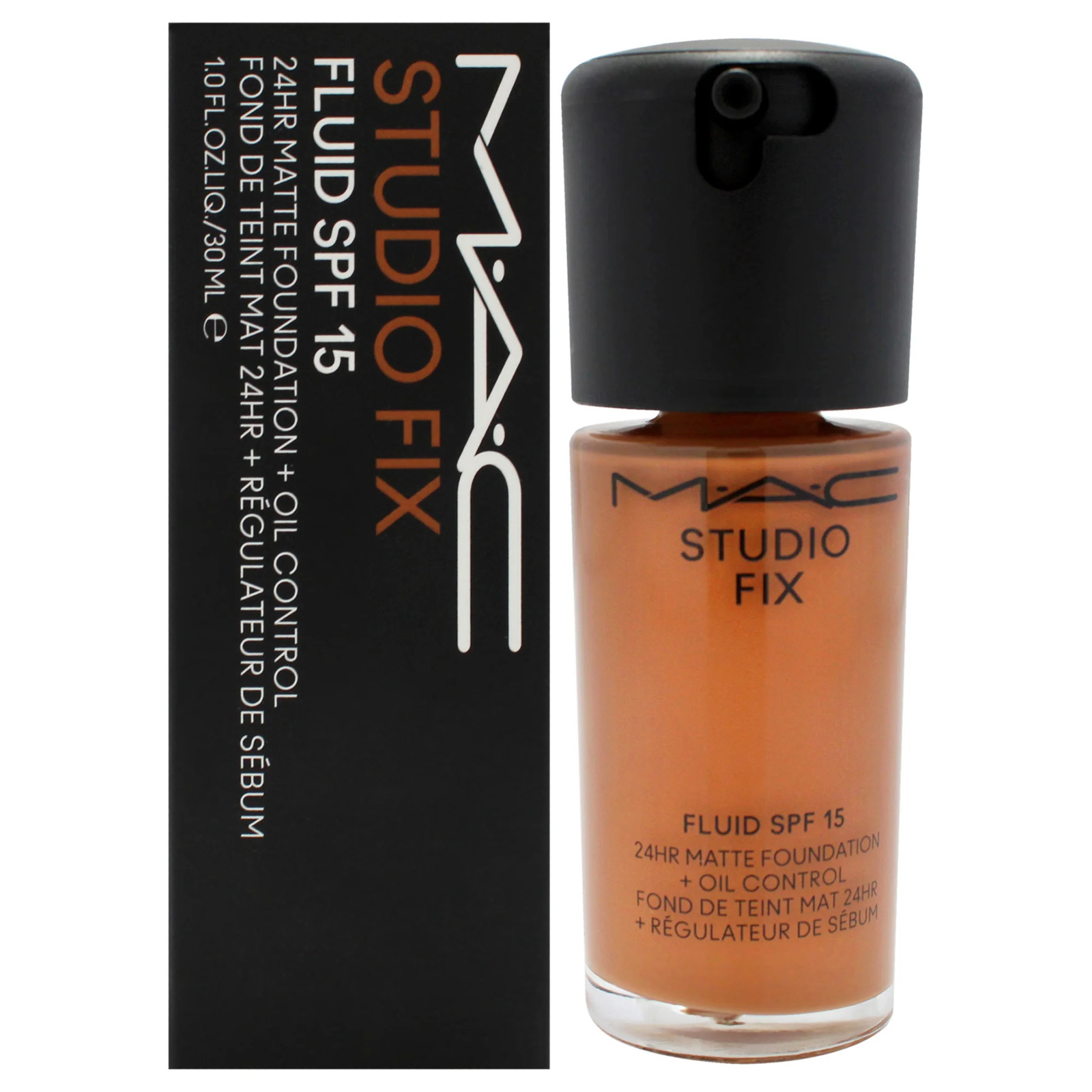 Studio Fix Fluid SPF 15 24Hr Matte Foundation Plus Oil Control – NW45 Medium …
