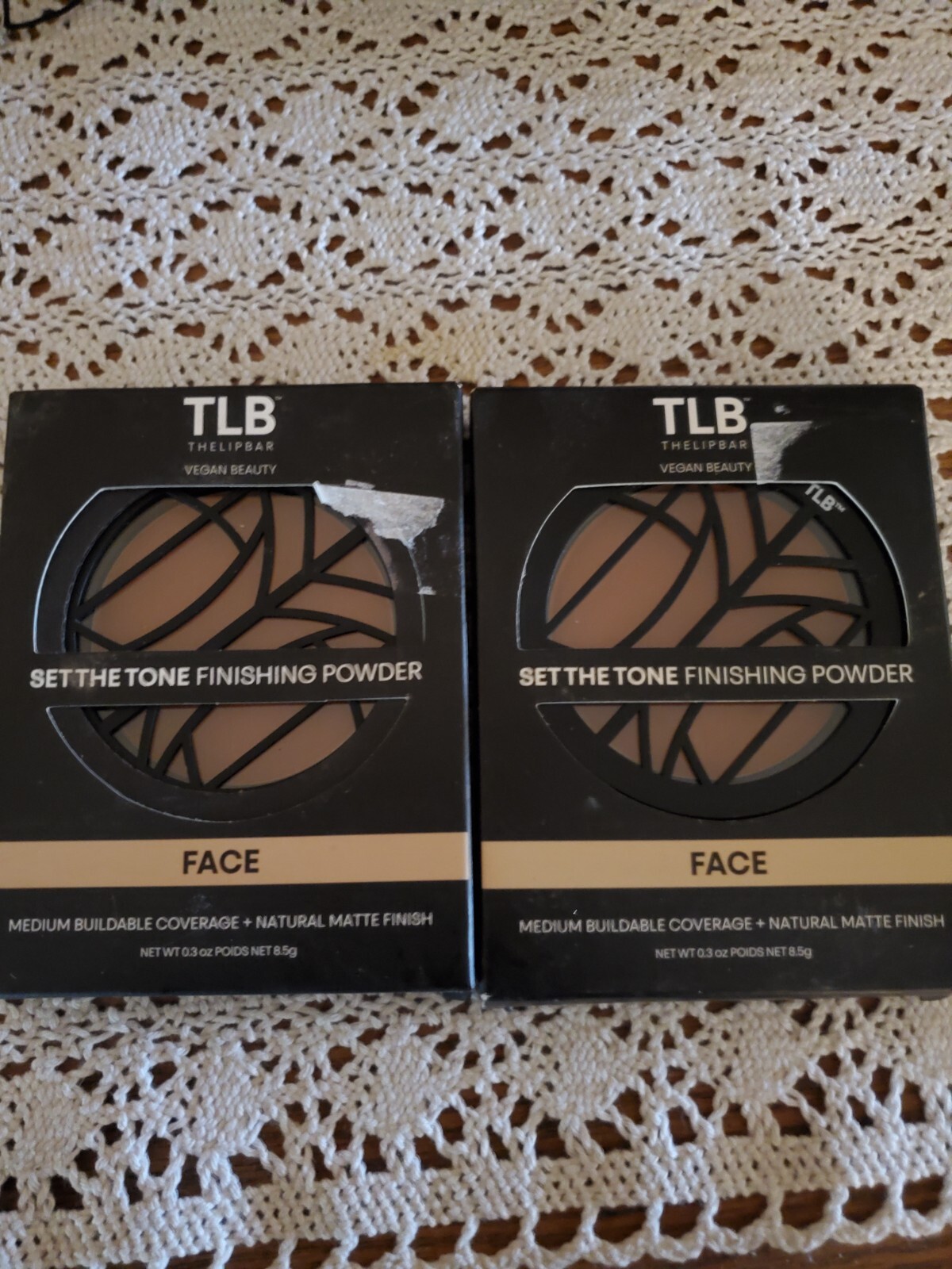 TLB Vegan Beauty Set The Tone Finishing Powder Buidable Bronze Beauty (2 Pack)
