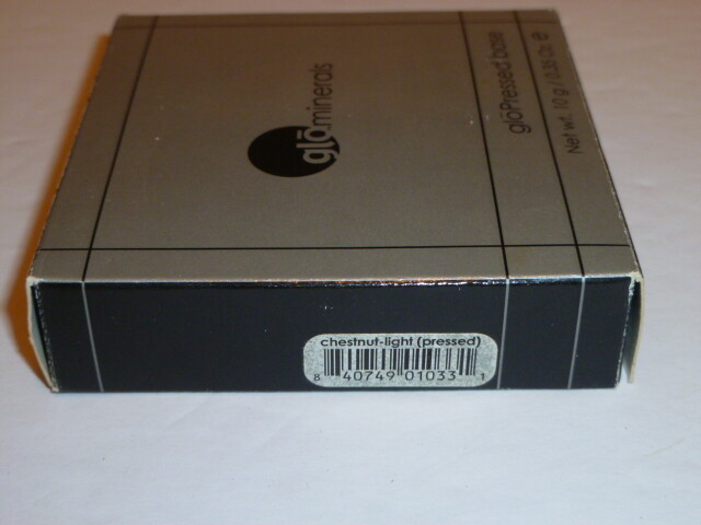 Glominerals Glo Pressed Base Power Foundation – 0.35 oz – Chestnut Light