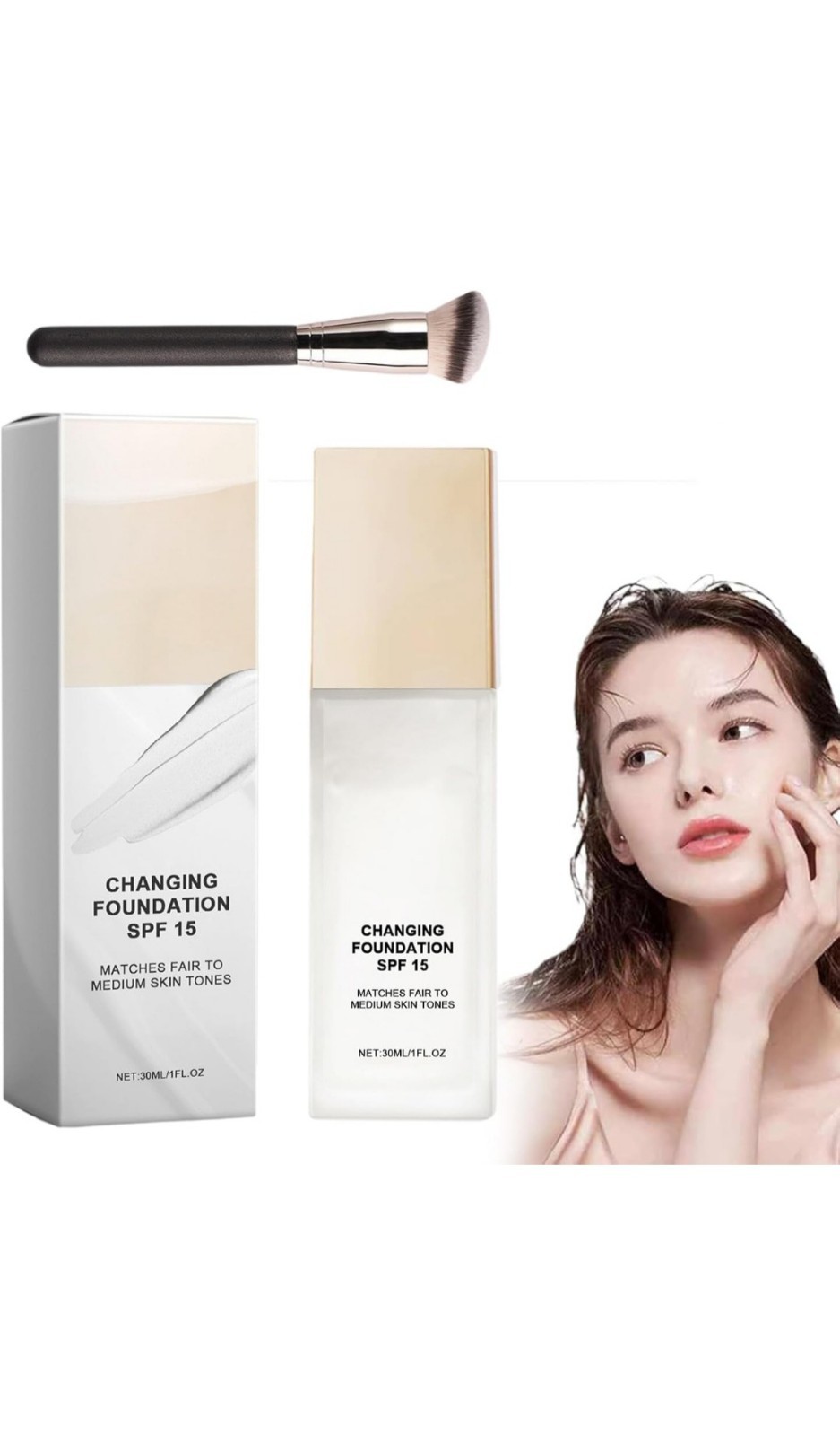 Meroda Color Changing Foundation 1 PC