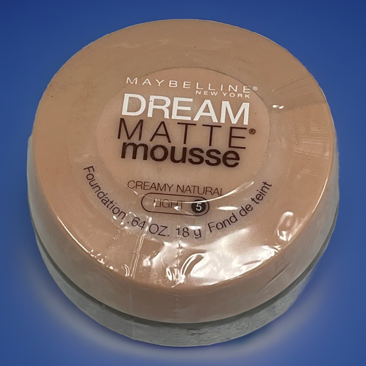 Maybelline Dream Matte Mousse Foundation Creamy Natural Light 5 Sealed!!