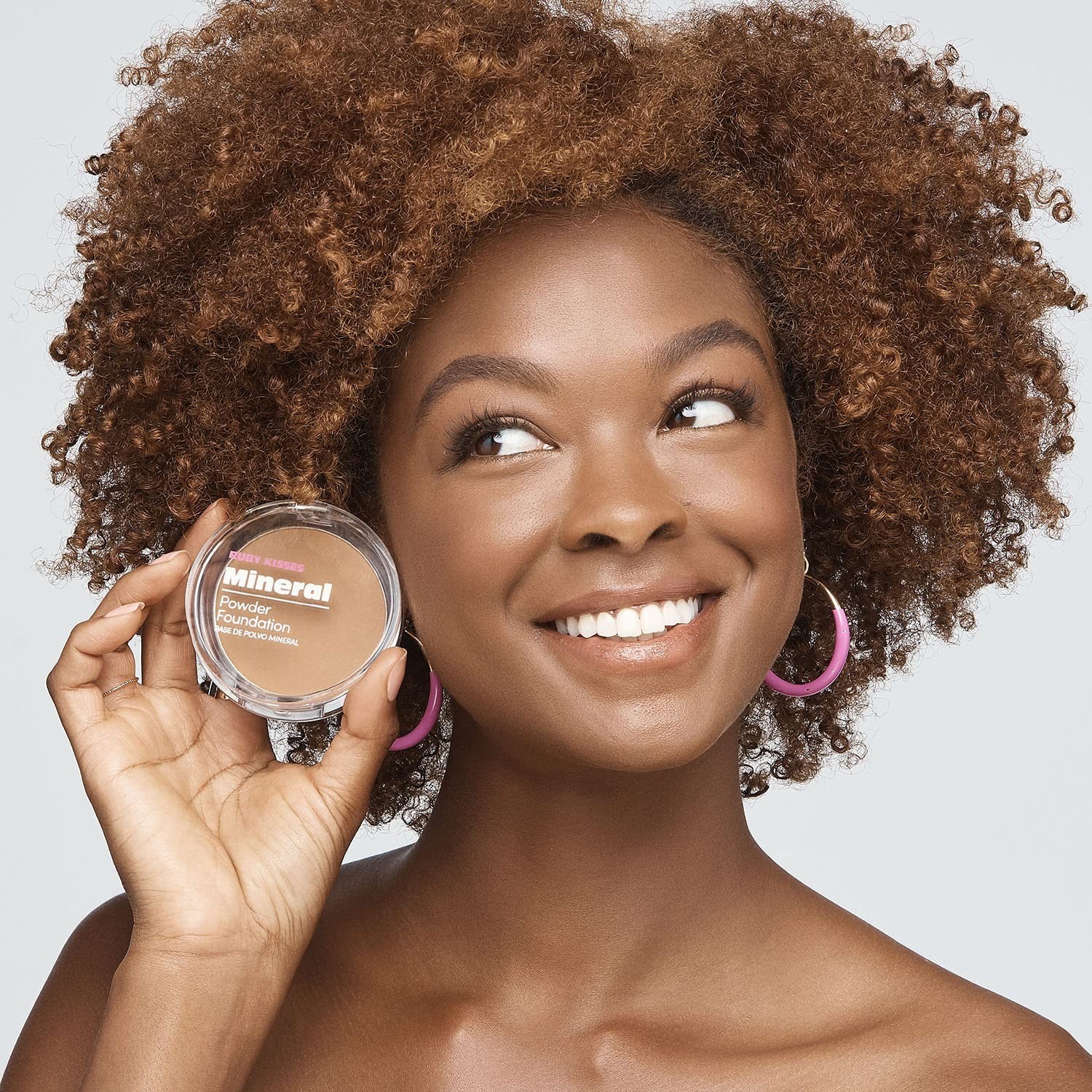 Lightweight Mineral Powder Foundation – Medium to Full Coverage in Honey Brown