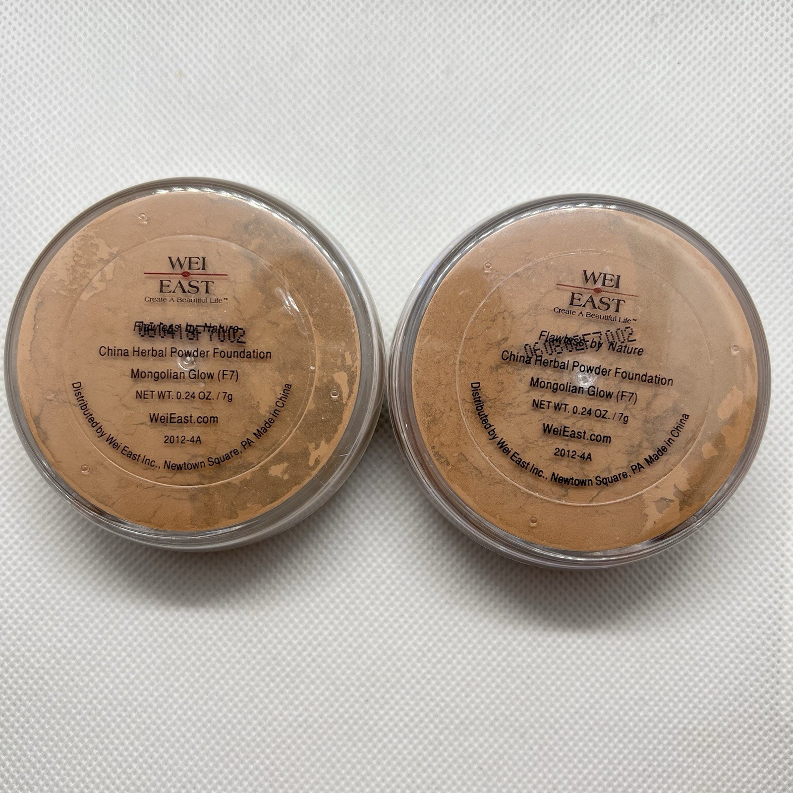 Wei East Flawless by Nature China Herbal Power Foundation Mongolia Glow (F7)