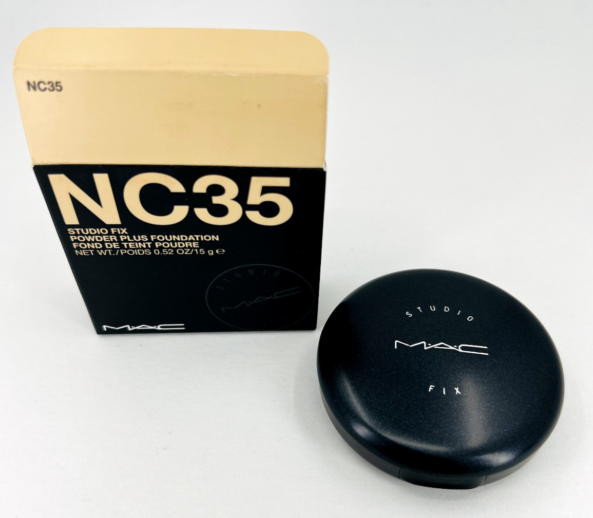 MAC Studio Fix Powder Plus Foundation – CHOOSE SHADE – 0.52oz./15g