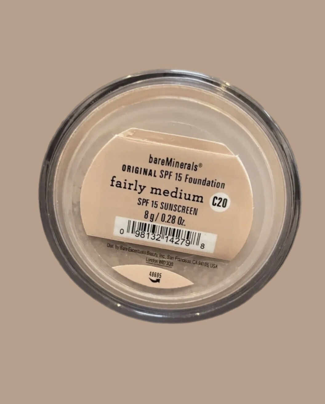 BareMinerals Foundation FAIRLY MEDIUM – C20 8gr