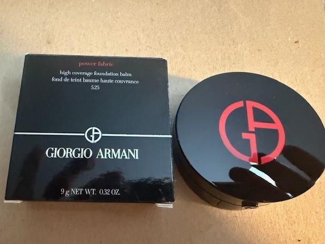 Giorgio Armani Power Fabric High Coverage Foundation Balm Shade 5.25 NIB Free Sh