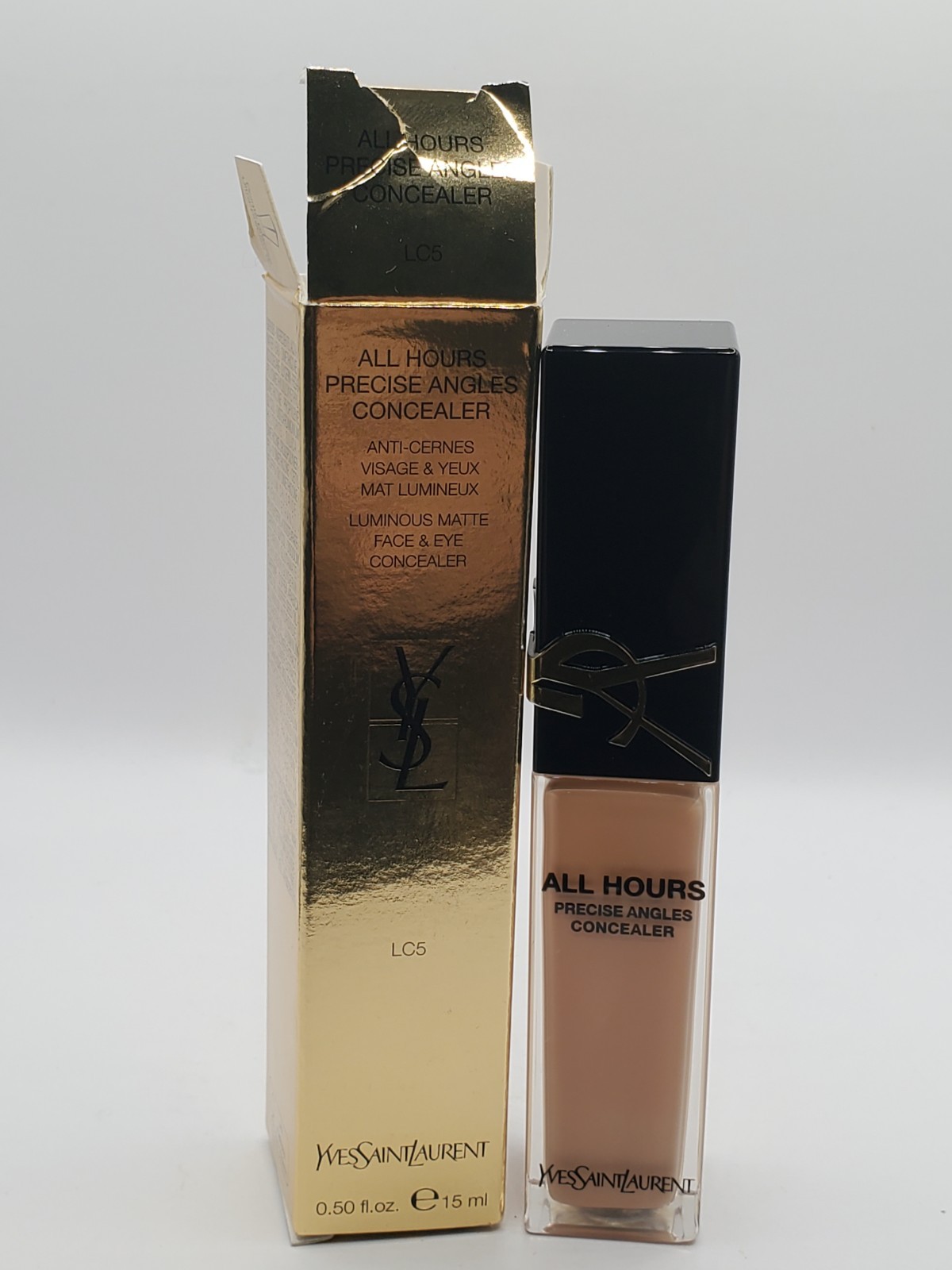 Yves Saint Laurent All Hours Precise Angles Concealer Shade LC5 Full Size 15ml