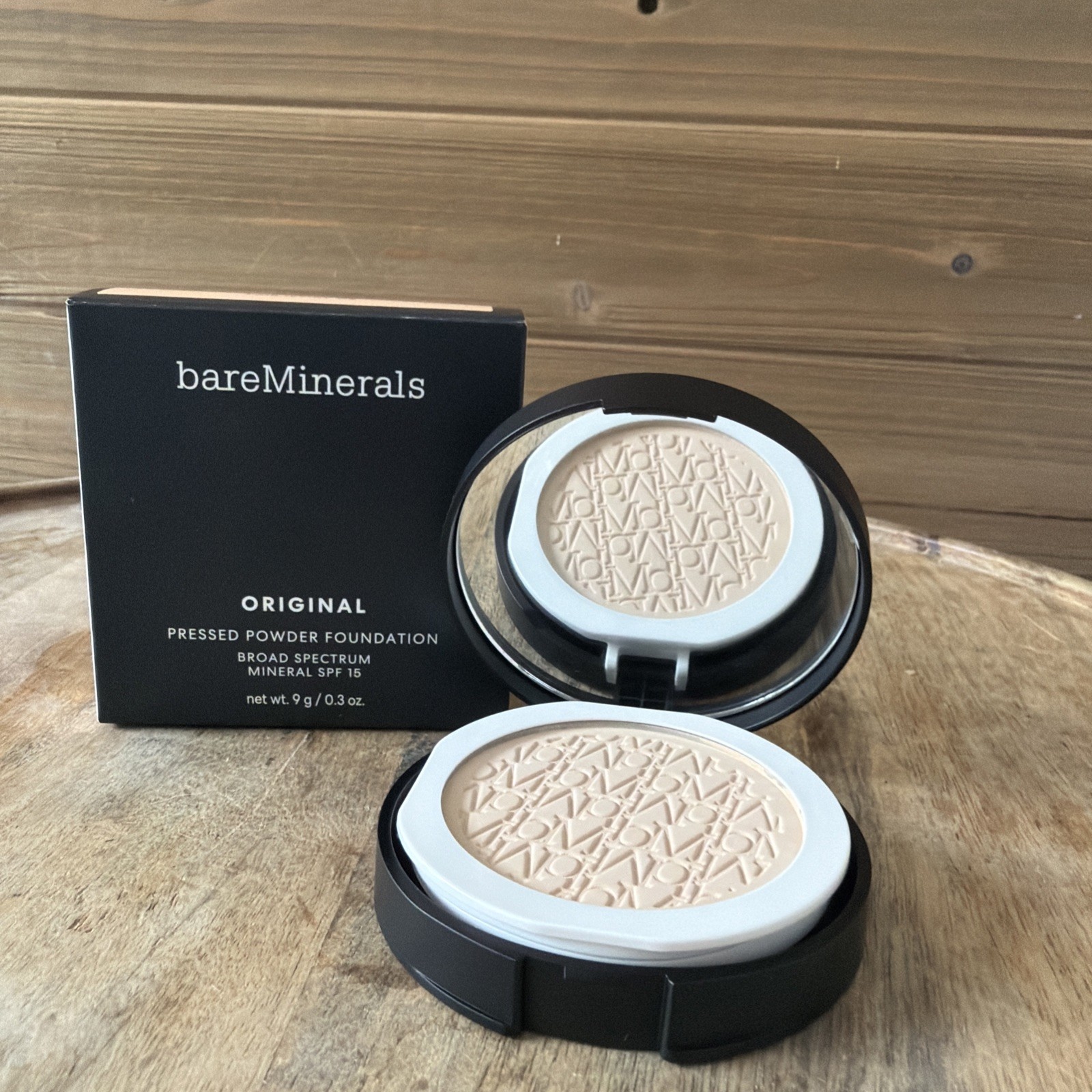 bareMinerals Original Mineral Pressed Powder Foundation~Fair Ivory 02 – Exp 2/27