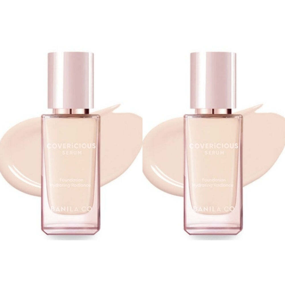 BANILA CO Covericious Serum Foundation SPF38 PA++ No.19 Light 30ml*2Pcs