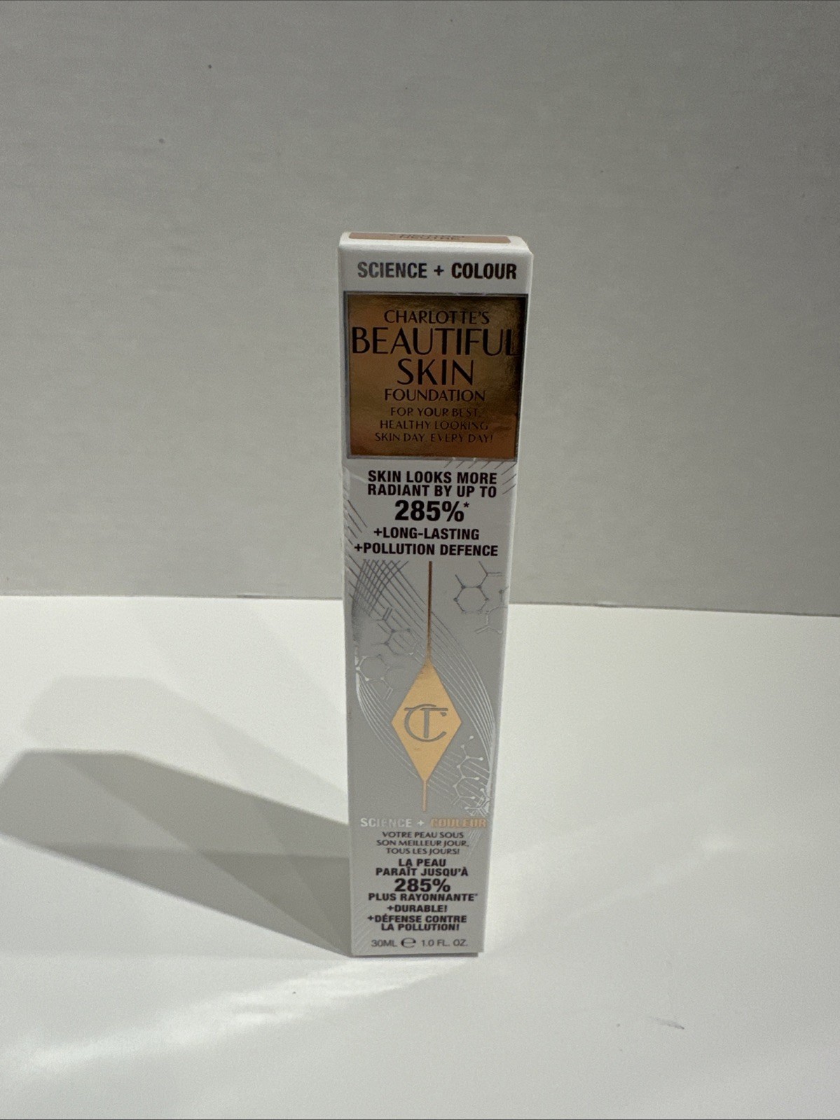 New Charlotte Tilbury Beautiful Skin Foundation 30ml/1oz #7 Cool Froide