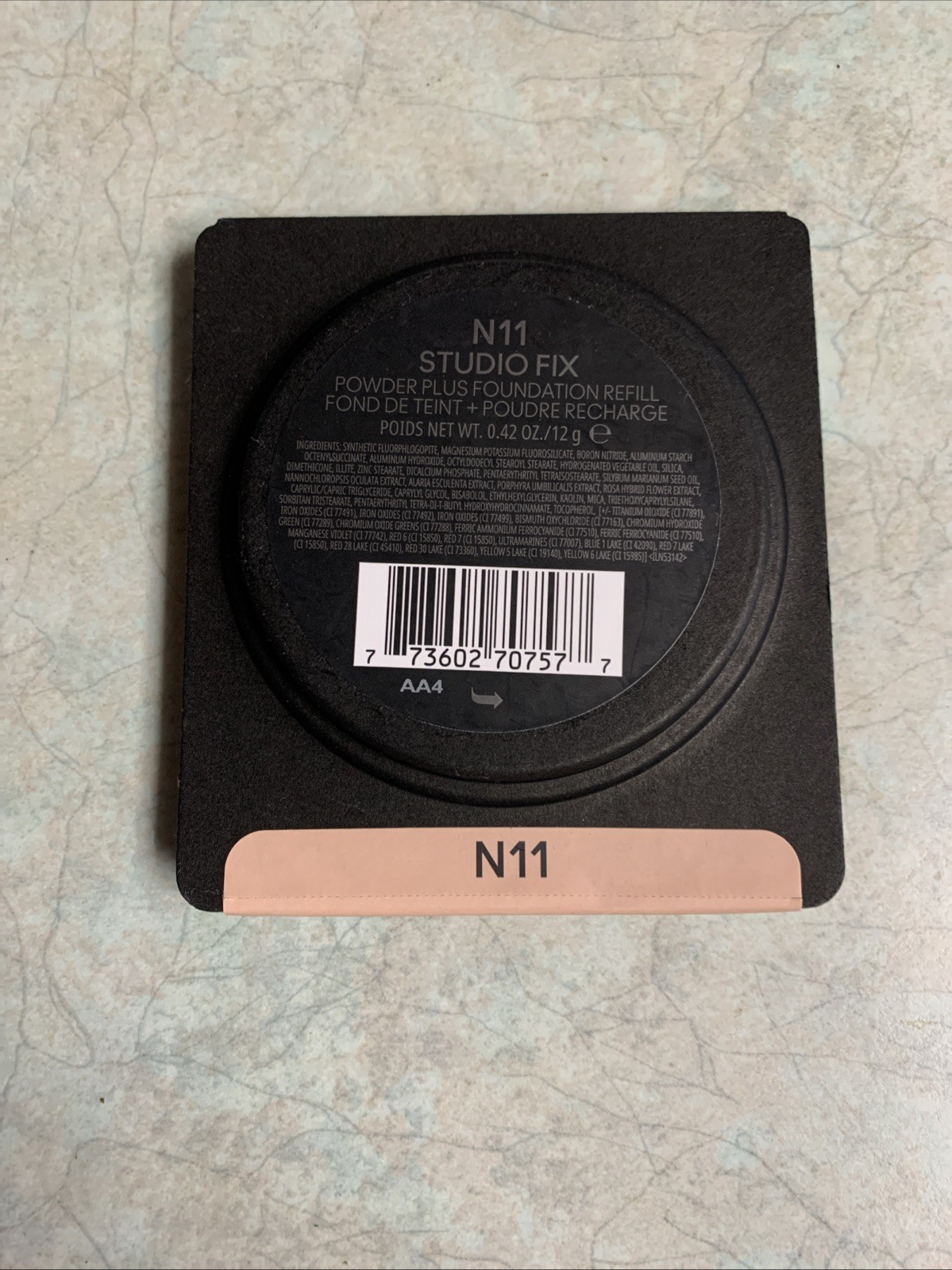 New MAC Studio Fix Powder Plus Foundation Refill (new Formula) -N11- 0.42 Oz/12g