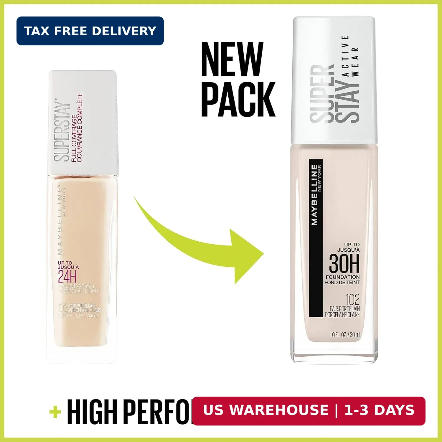Super Stay Full Coverage Liquid Foundation Active Wear Makeup