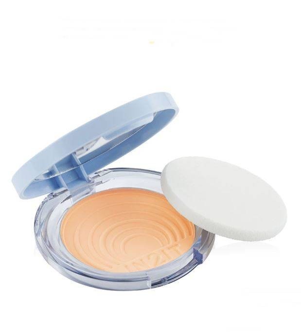 In2it UV Shine Control Pressed Powder foundation sun protection smooth silky 9g
