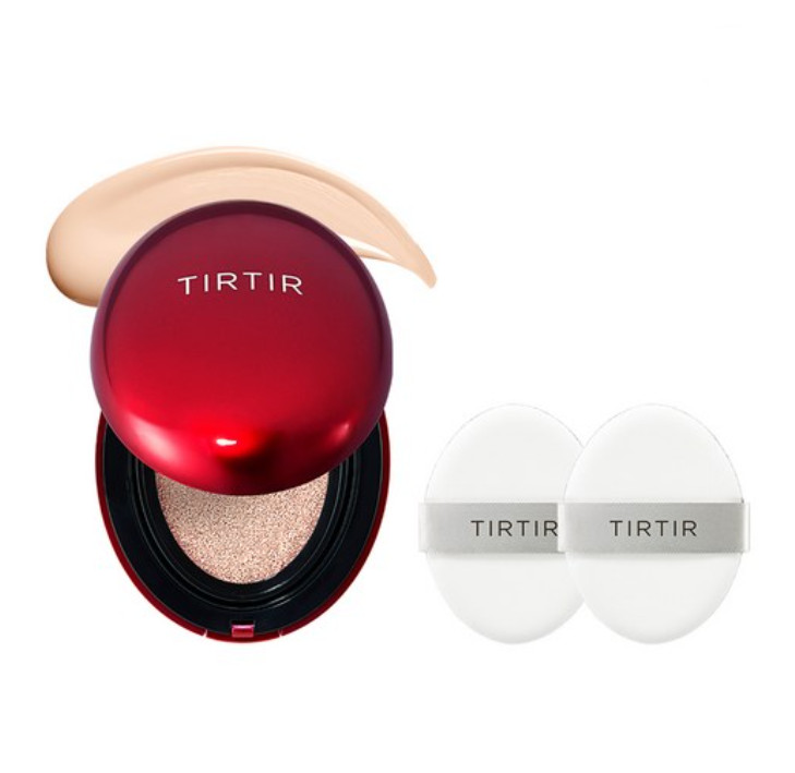 TIRTIR Mask Fit Red Cushion 18g + Puff 2 set K Beauty