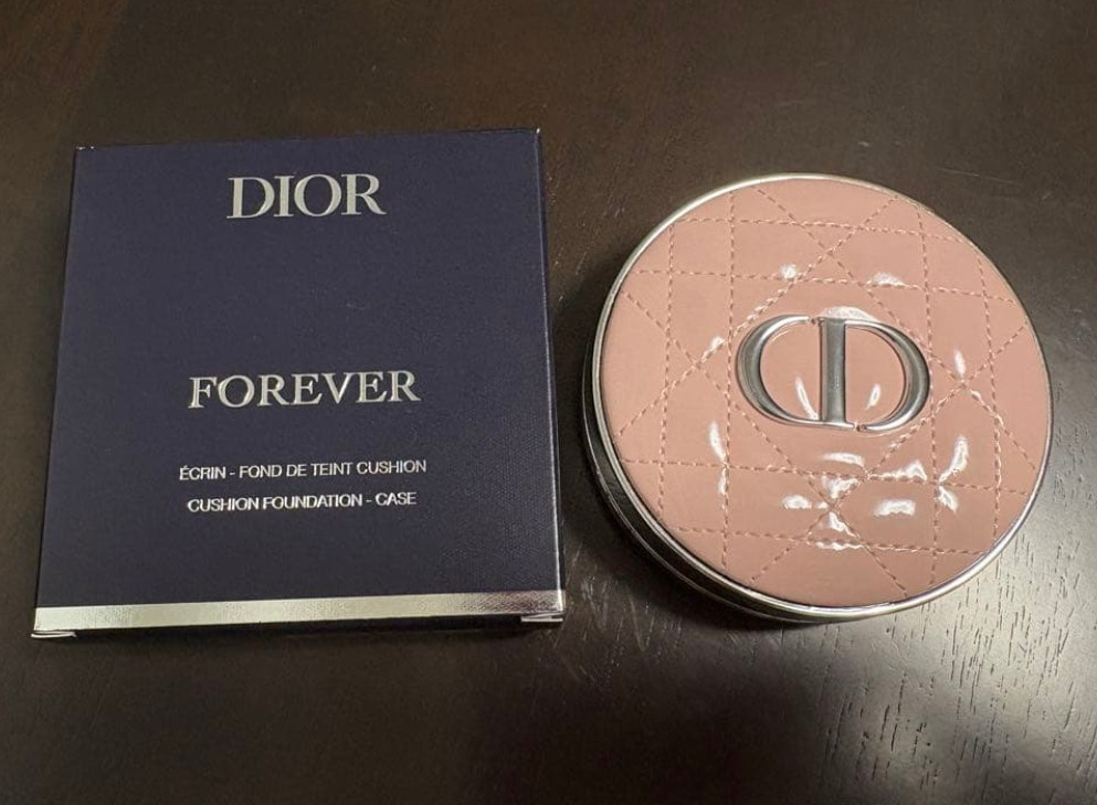 DIOR Forever Cushion Case Vinyl Pink Cannage 2025 Spring LIMITED EDITION