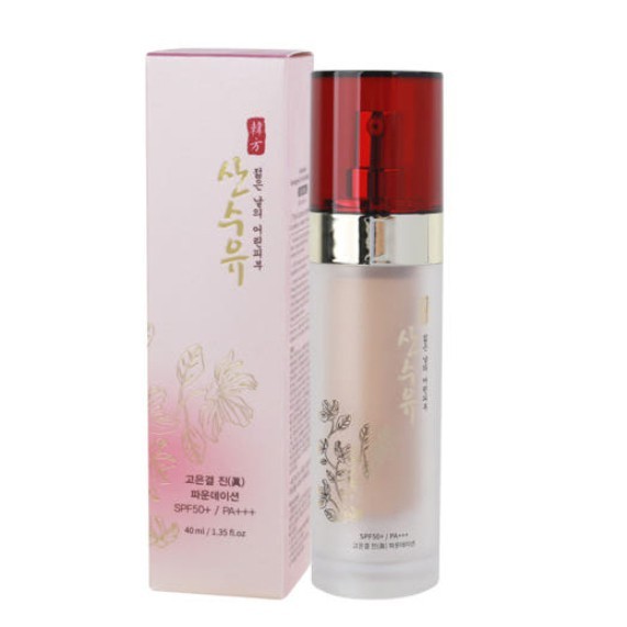 SANSUYU Goeungyeol Jin Foundation 40ml #23 Natural Beige Korean Cosmetics NEW