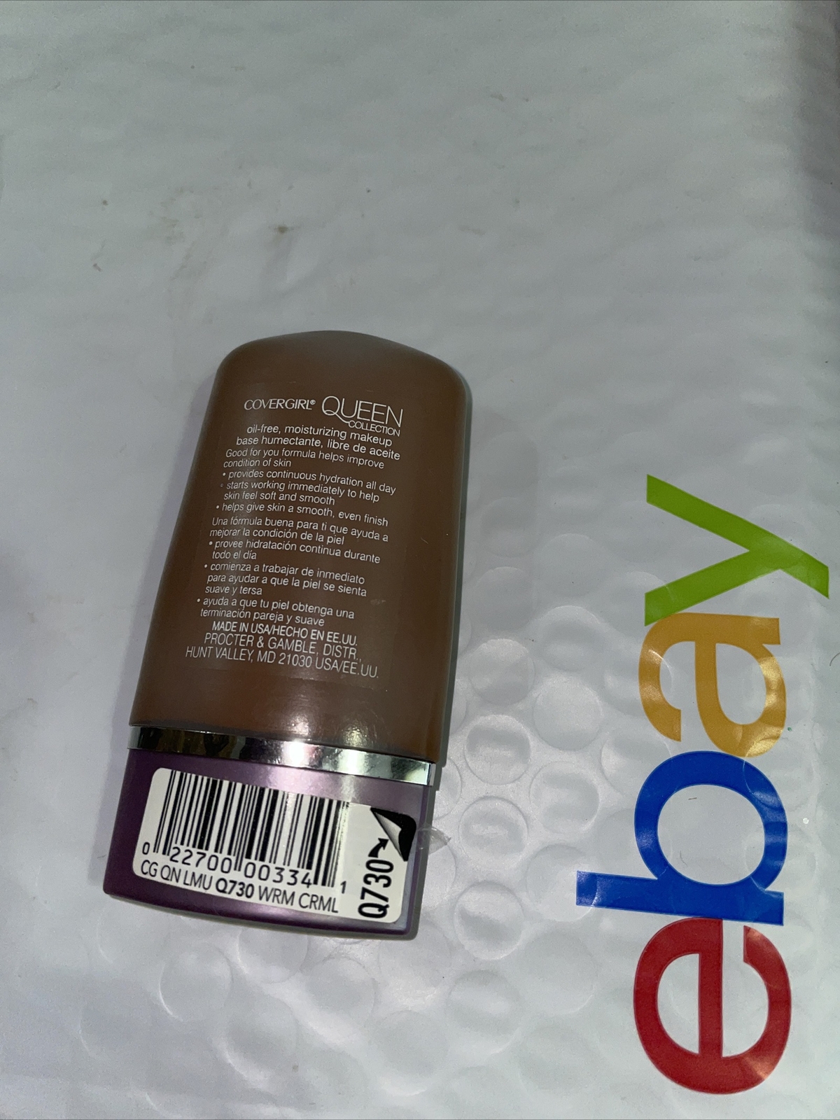 Covergirl Queen Collection Natural Hue Liquid Makeup Q730 WARM CARAMEL
