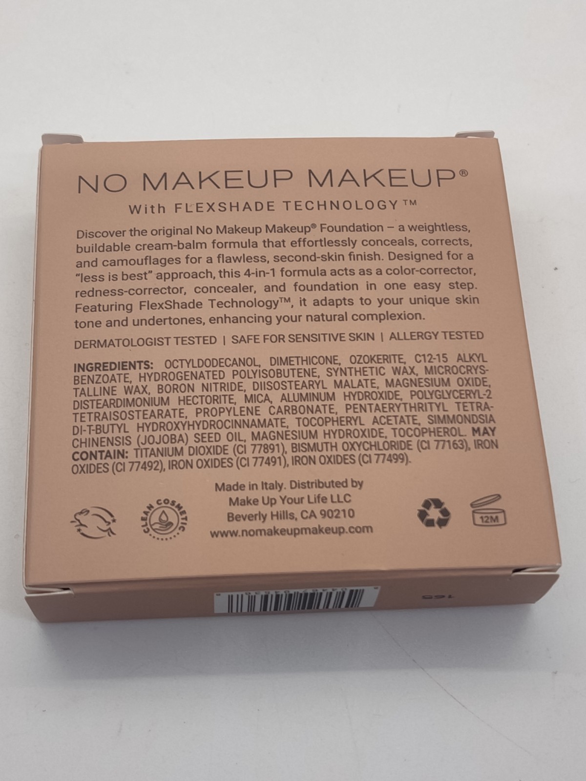 No Makeup Makeup- The Original Foundation Shade Porcelain