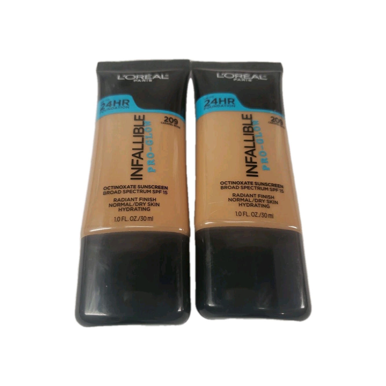 L’Oreal Infallible 24-hour Foundation Pro Glow 209 Quantity 2