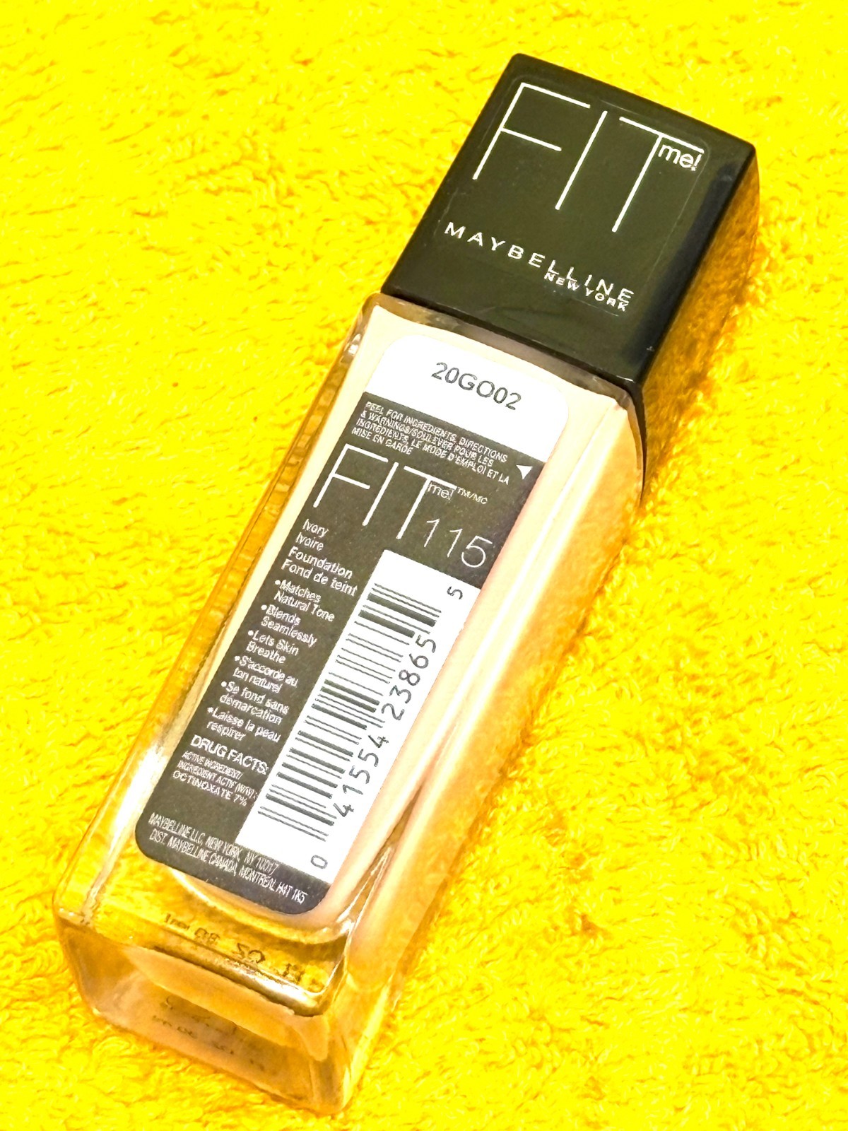 Maybelline Fit Me SPF 18 Foundation 115 Ivory 1 fl oz