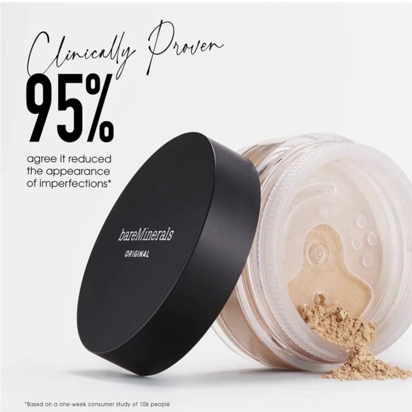 bareMinerals NEW Deluxe Light Beige 09 Original Loose Mineral Fdtn 18g SPF 15