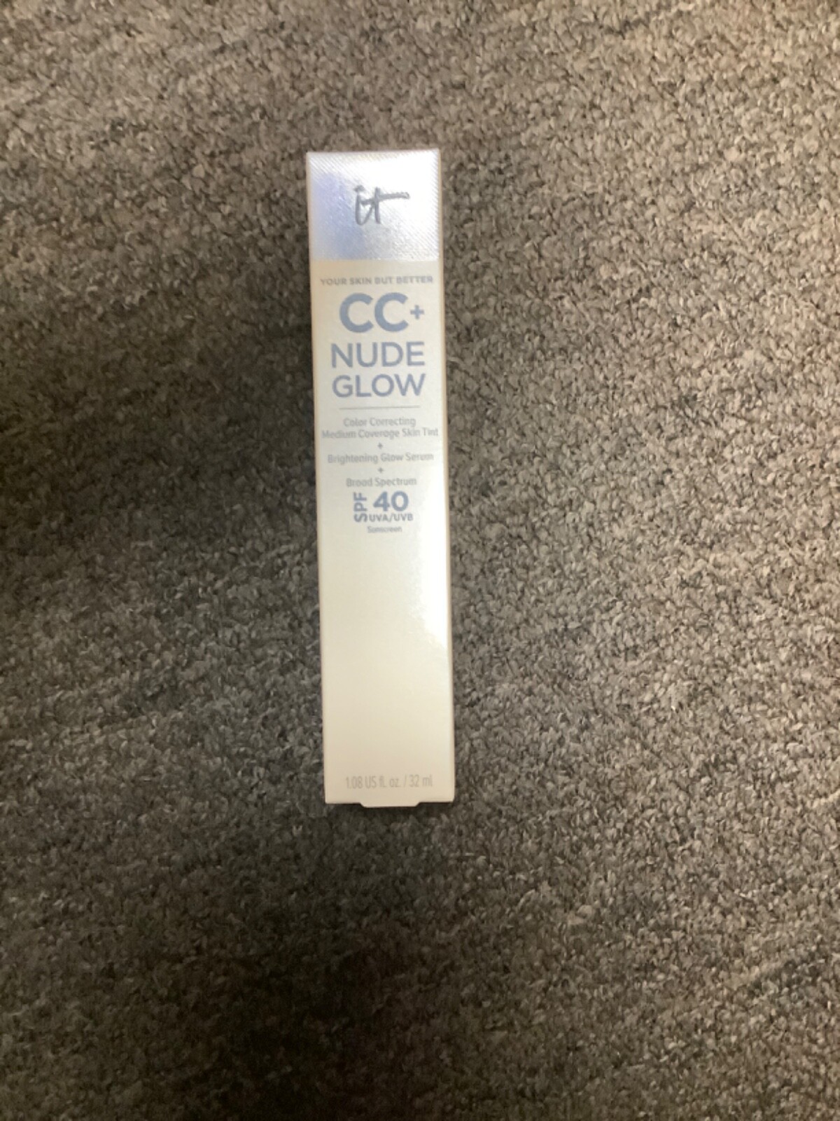 IT Cosmetics CC+ Nude Glow tan rich shade ” NEW! 1.08 fl. Medium coverage