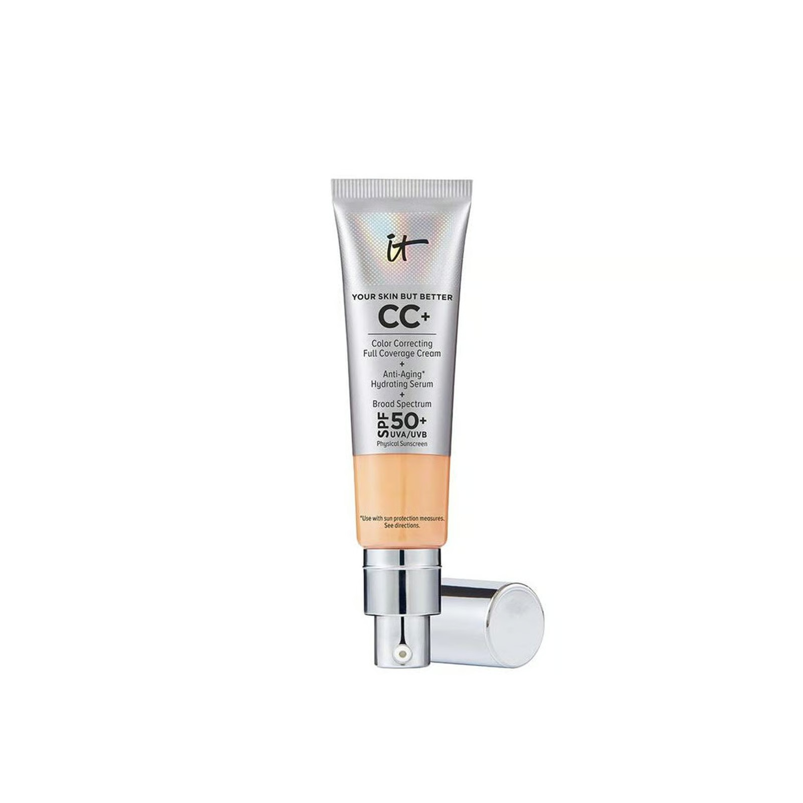 IT COSMETICS CC+ Cream Full-Coverage Foundation with SPF 50+ – 21 SHADES