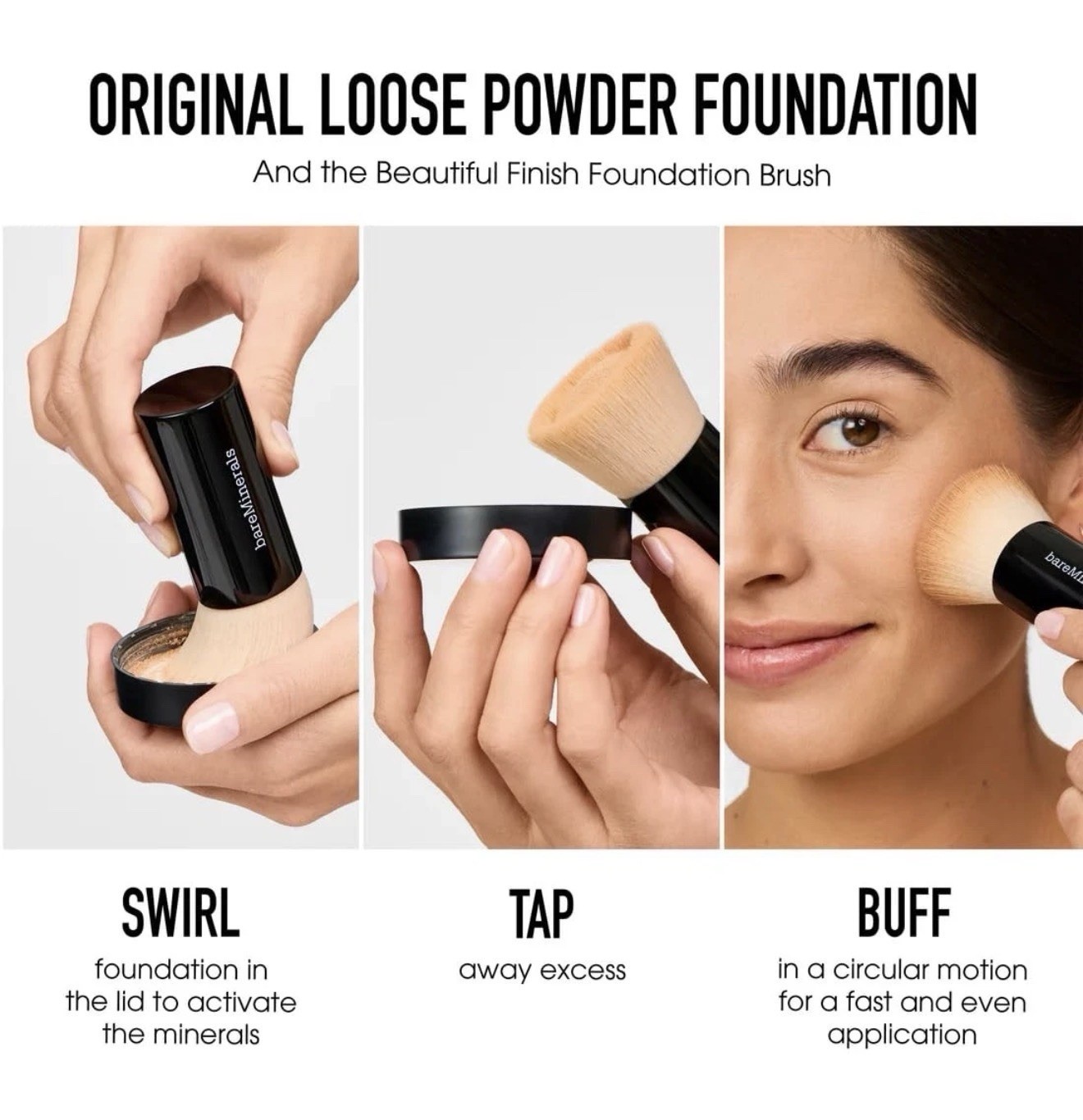bareMinerals NEW Deluxe Light Beige 09 Original Loose Mineral Fdtn 18g SPF 15