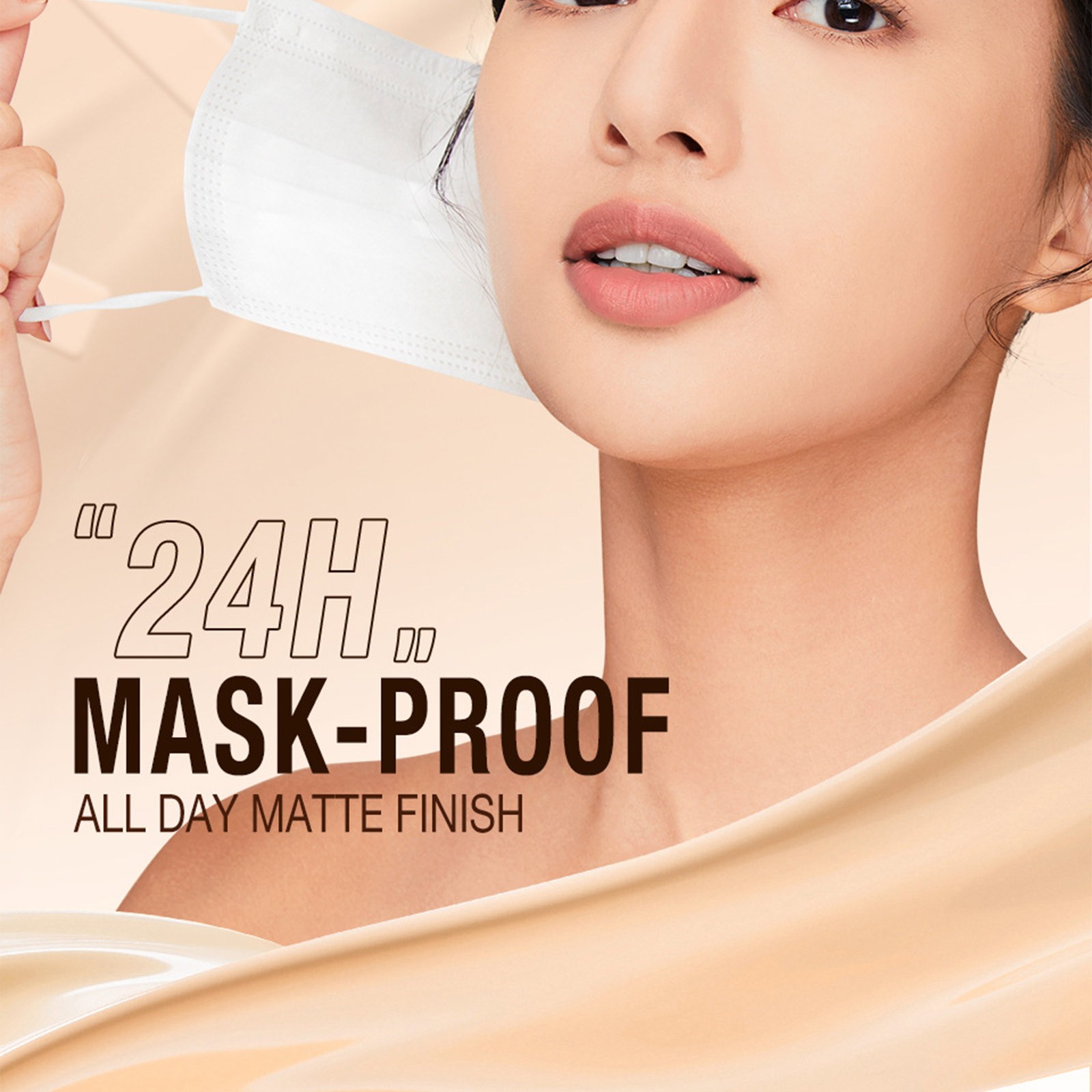 Women 1Pcs Moisturizing 30ml For Daily Commute Liquid Foundation Waterproof