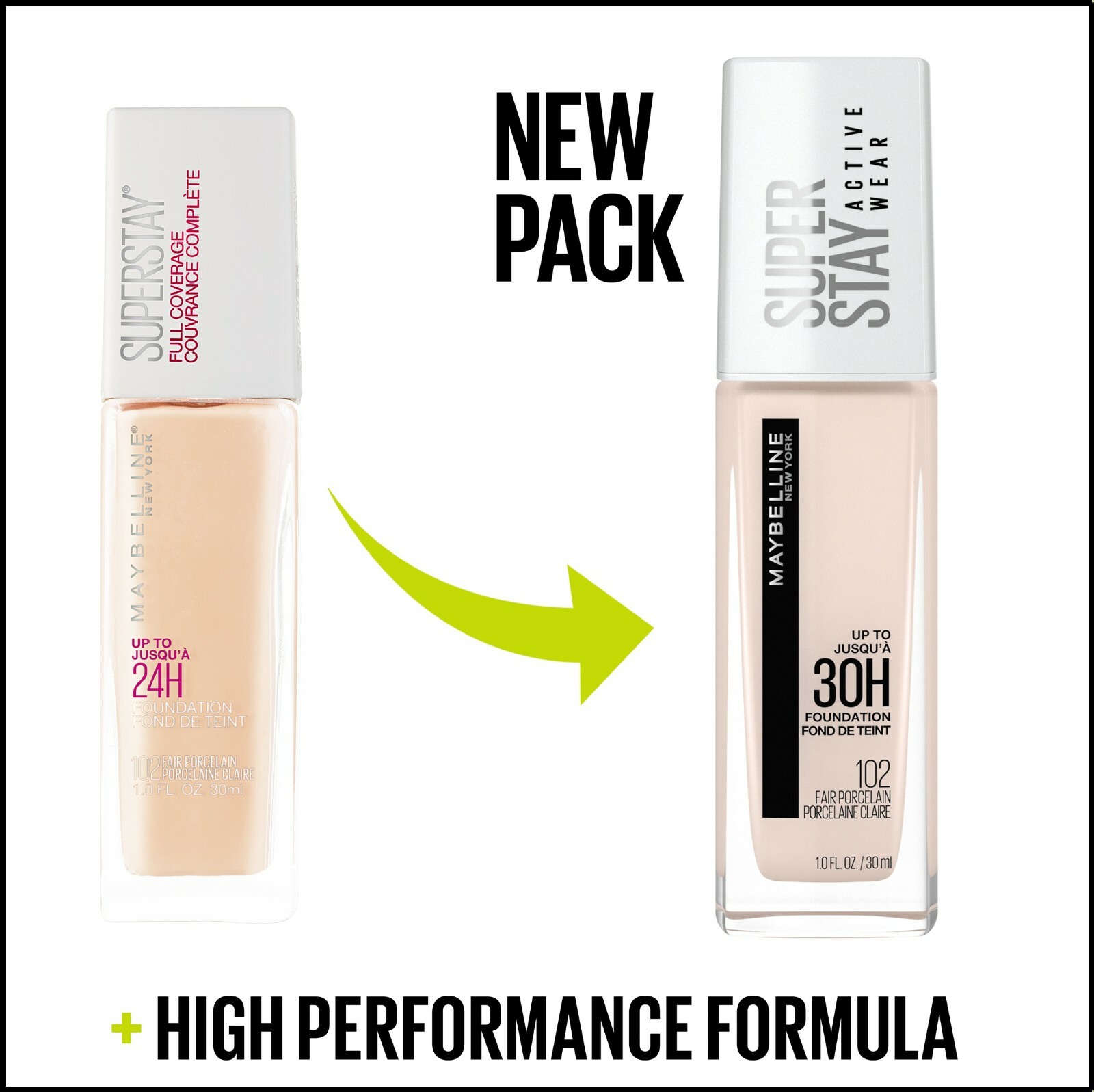 Maybelline Superstay Active Wear 30Hr Full Coverage Foundation Oil Free 1oz PICK