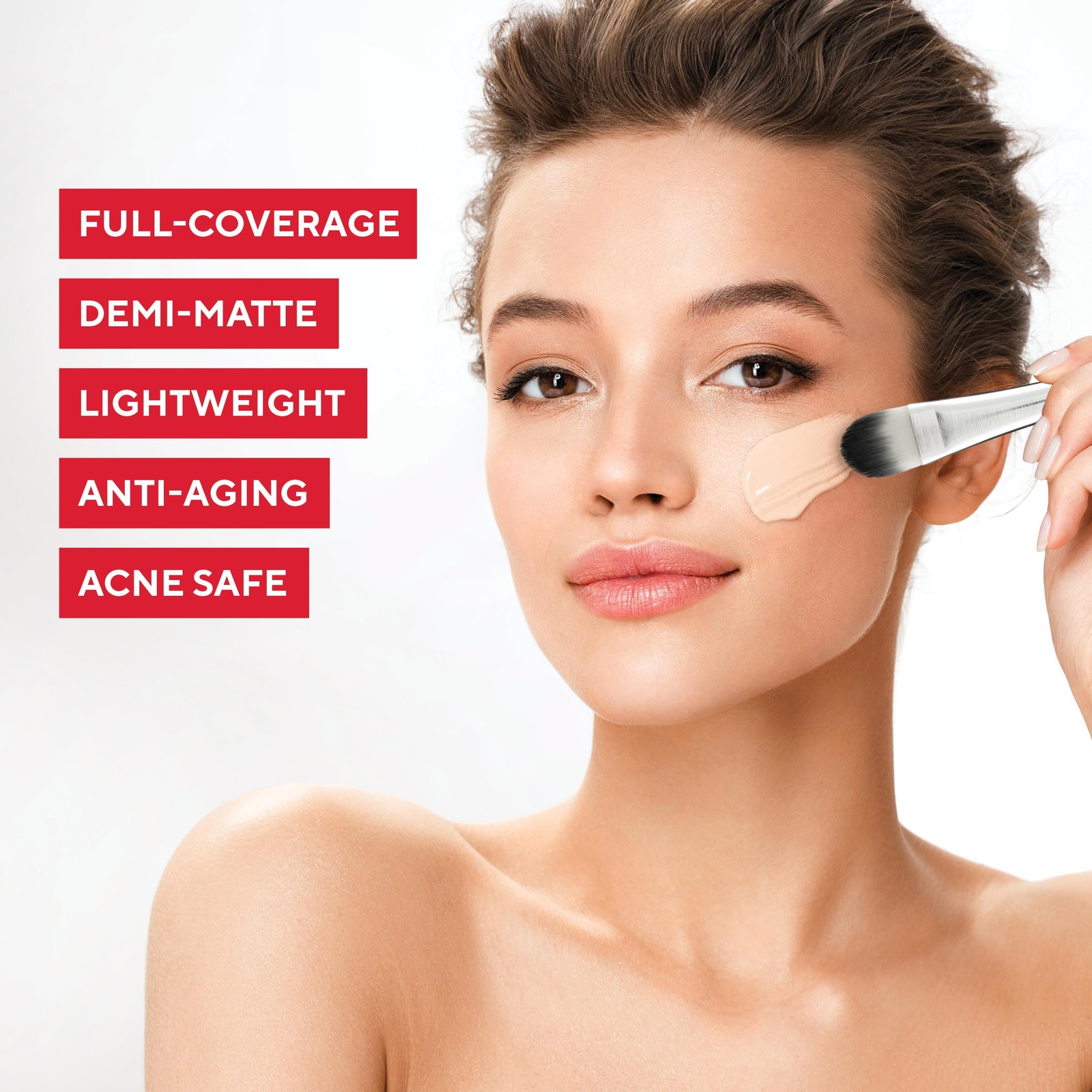 Mirabella – Invincible For All Hd Liquid Foundation Moisturizing Face Products