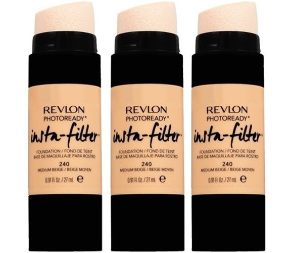 (3 Pack) Revlon PhotoReady Insta-Filter Foundation – 240 Medium Beige