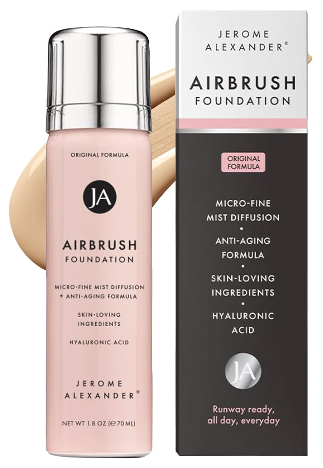 Magicminerals Airbrush Foundation – Long Lasting Full Coverage Foundation Makeup