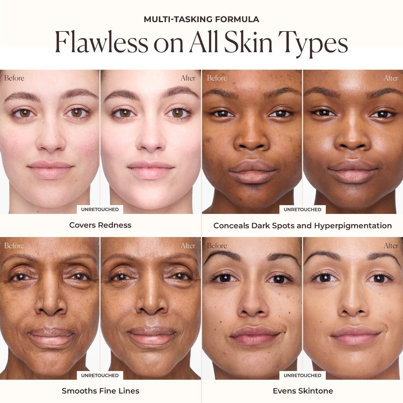 Authentic Laura Mercier Mini Long-Wear Tinted Dewy Skin Tint SPF30,8 SHADES,15mL