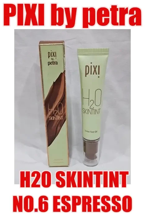 Pixi H2O Skintint Tinted Face Gel –No.6 Expresso