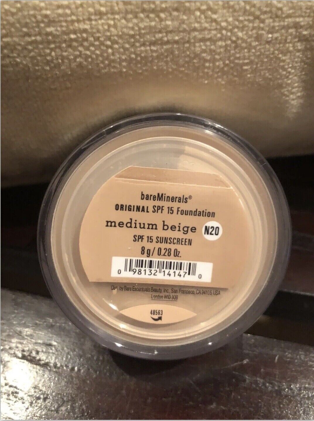 BareMinerals Foundation MEDIUM BEIGE – N20 8g