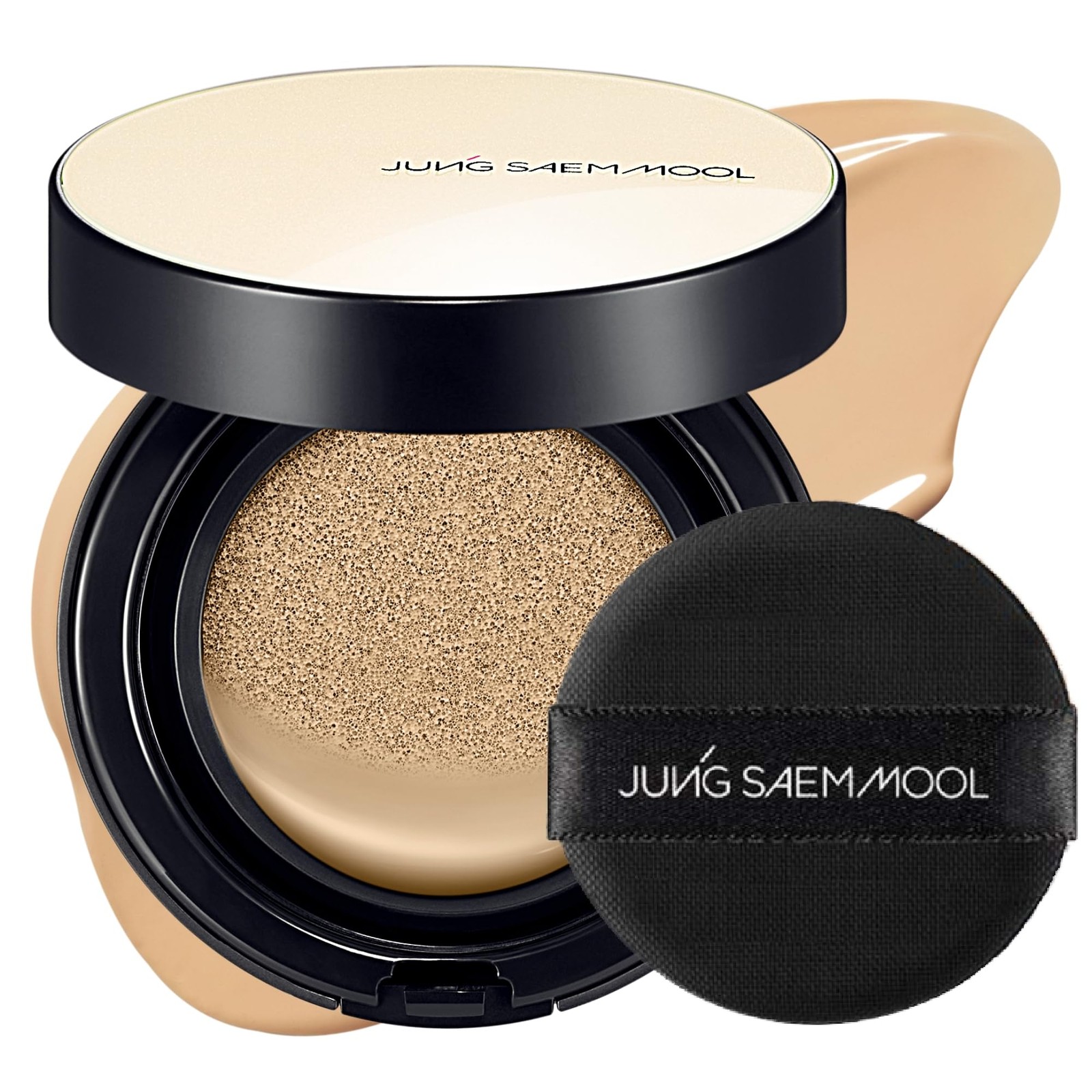 JUNG SAEM MOOL Essential Skin Nuder Cushion | Natural Finish, Buildable Cover…