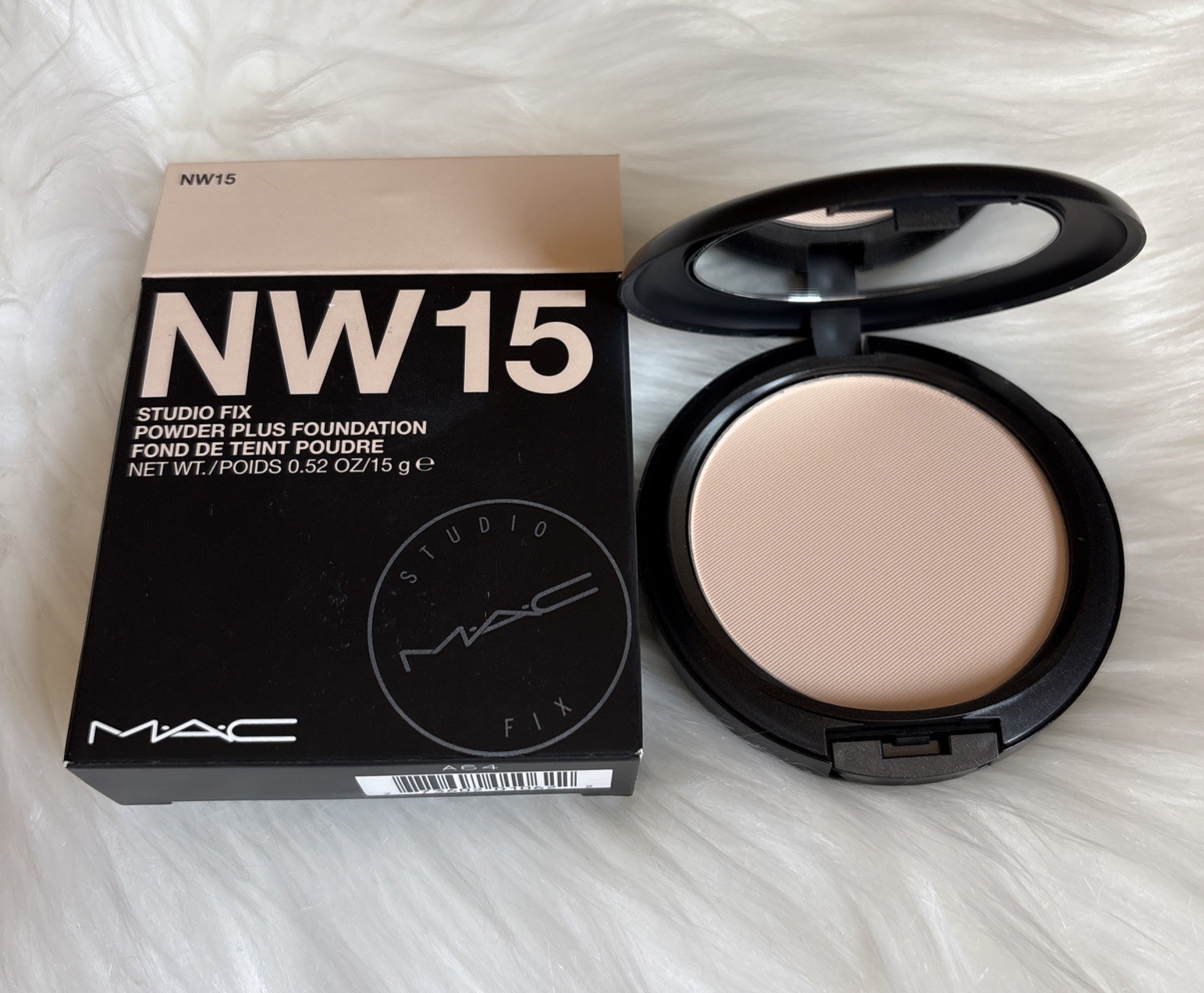 MAC Studio Fix Powder Plus Foundation NW15 ~ 0.52oz/15g Full Size NIB