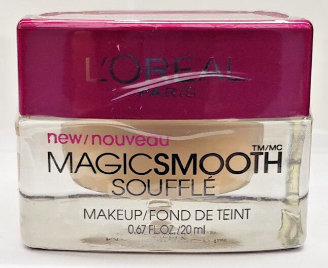 NEW L’Oréal Magic Smooth Souffle 522 NATURAL BEIGE 0.67 FL OZ
